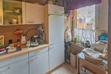 7801 Kueche Bild II Unkonventionell geschnittene, real-geteilte Doppelhaush�lfte mit kleinem Bedarf in Norden!