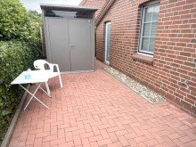 7939 ELW Terrasse Ansprechendes Einfamilienhaus am Stadtrand von Norden in Richtung Norddeich!