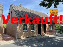 Verkauft! Unkonventionell geschnittene, real-geteilte Doppelhaush�lfte mit kleinem Bedarf in Norden!