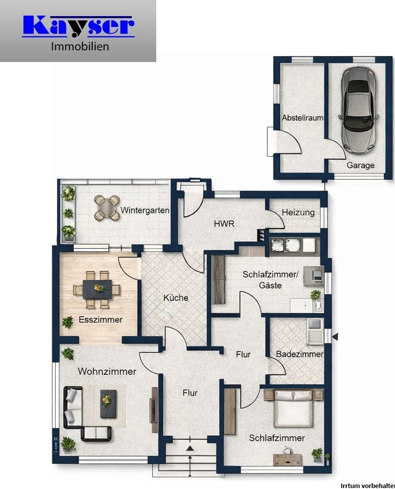 7971 Grundrissskizze mit Kayser-Zeichen Einfamilienhaus Norden