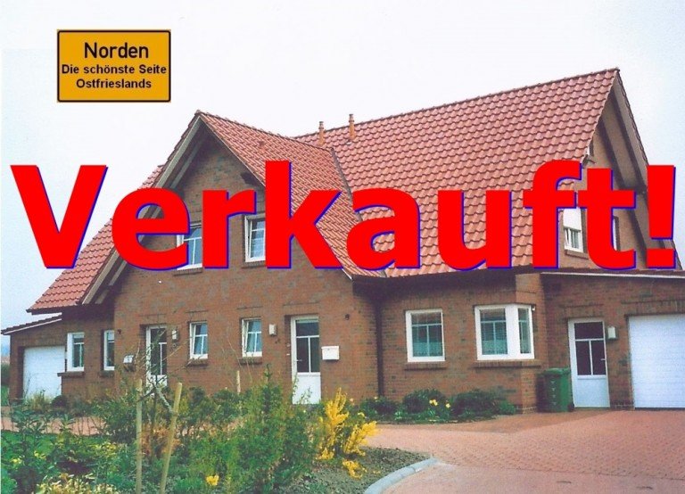 7838 Titelbild verkauft Norden Doppelhaush�lfte Aufwendig gebaute Doppelhaush�lfte in Best-Lage zwischen Norden und Norddeich!