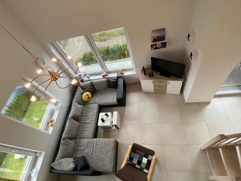 Blick von der Galerie Penthousewohnung Norden