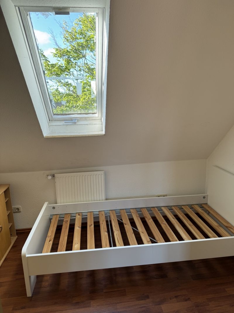 Schlafbereich Dachgeschosswohnung Norden