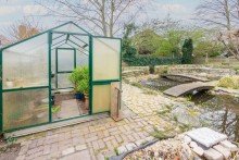 7938 Garten Bild III Vornehme Jugenstilvilla als Mansardendachbau mit gelungener Aufteilung in zentraler Lage von Norden