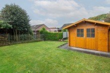7950 Garten Bild I Ansprechende Doppelhaush�lfte im Ferienpark Berum - ideal als Zweitwohnsitz oder zur Eigennutzung!