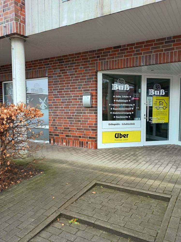 Eingang v. der Osterstr B�ro / Praxis Norden
