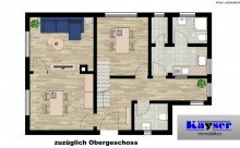 7926 Grundrissskizze Uriges Wohnhaus mit gro�z�gigem Grundst�ck in zentraler Lage von Halbemond in Richtung Norden!