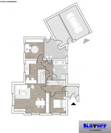 7948 Grundrissskizze EG RESERVIERT! Ger�umiges Einfamilienhaus mit gro�em Grundst�ck und viel Potenzial in Norden!
