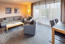 7870 Wohn- Essbereich Bild II Attraktive Erdgeschosswohnung mit geschmackvollem Ambiente in strandnaher Lage von Norddeich!