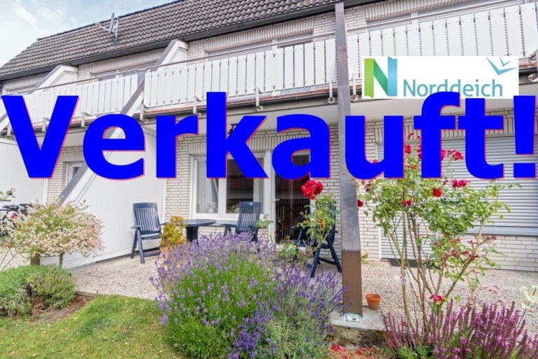 7855 Titelbild verkauft Norden Reihenmittelhaus Ihre Chance auf ein eigenes Feriendomizil an der Nordsee! Attraktives Reihenmittelhaus in top Lage!