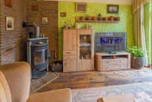 7938 Wohnzimmer Bild II Vornehme Jugenstilvilla als Mansardendachbau mit gelungener Aufteilung in zentraler Lage von Norden
