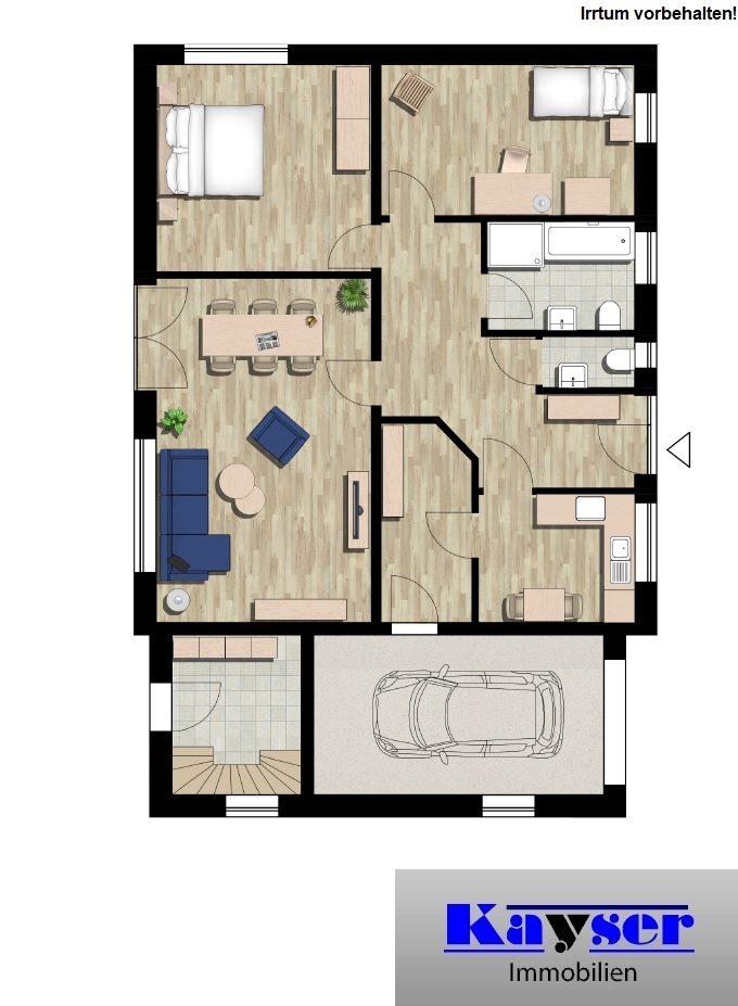 7787 Grundrissskizze EG Mehrfamilienhaus Norden